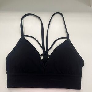 Lululemon strappy bra in black size- 4
